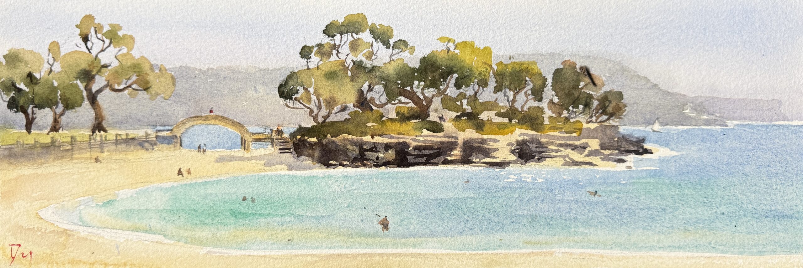 20260727 watercolour balmoral beach rocky point island sold 20260727 watercolour balmoral beach rocky point island sold